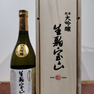 生駒寶山純米大吟釀(原木禮盒)