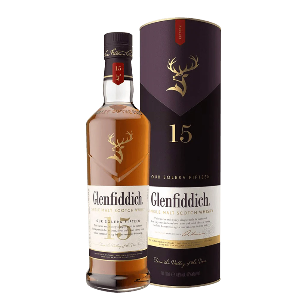 格蘭菲迪15年單一麥芽威士忌 Glenfiddich 15 Year Old Single Malt Scotch Whisky