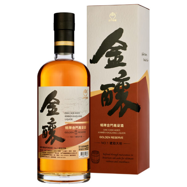 金釀桶陳 金門高粱酒 no 1琥珀大地750ml