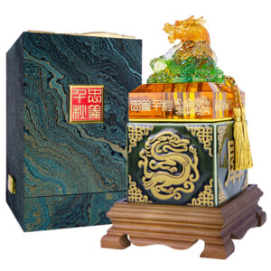 金門皇家酒廠 青龍呈祥 關聖帝君帥印酒