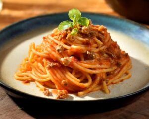 番茄紅醬義大利麵